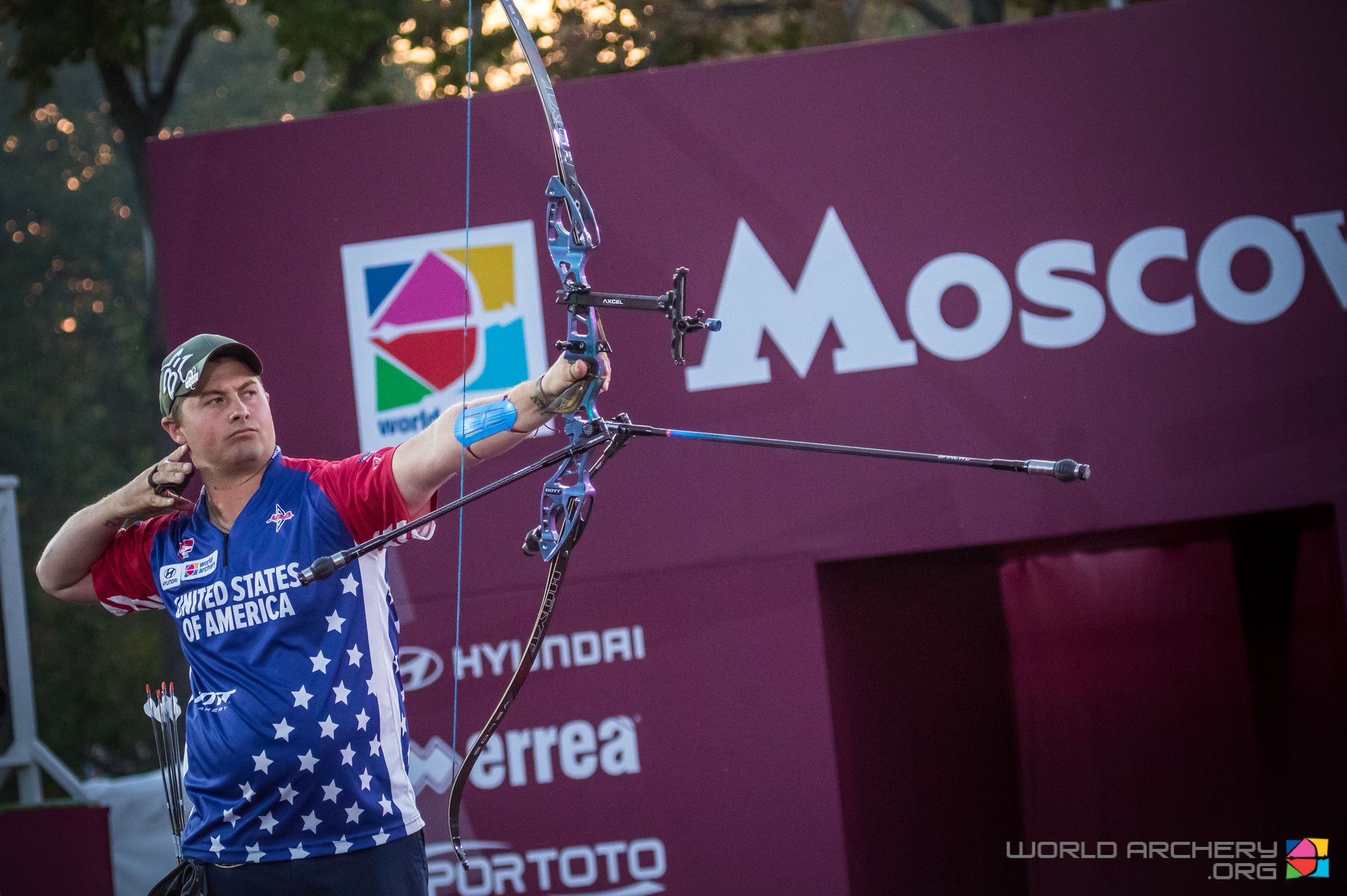 Brady Ellison en Moscú 2019 Mundial Aire Libre