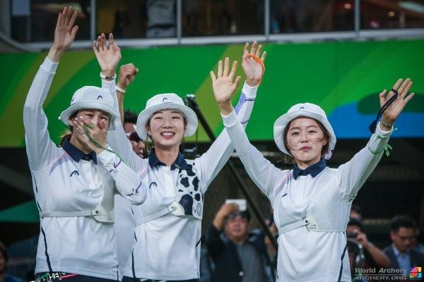 Equipo coreano femenino oro en Río 2016