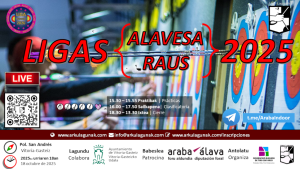 1ª Liga de Sala Alavesa y RAUS