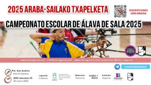 Campeonato de Álava Sala DXT Escolar Areto Arabako Kirol-Eskola Txapelketa 2025